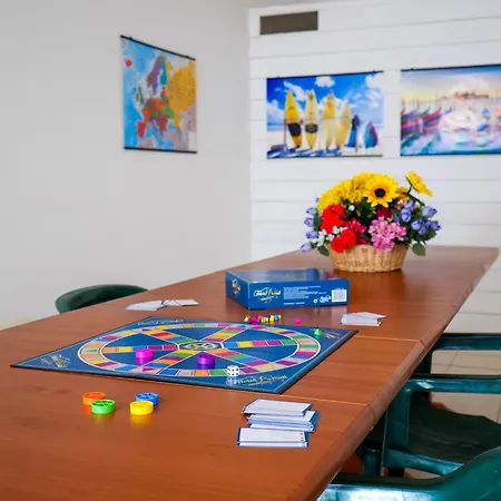 Rose Gialla Pastella Terrassen Og