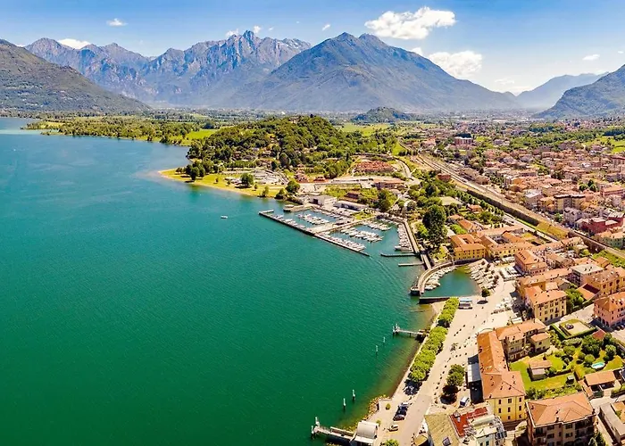 Rose Gialla Pastella Terrassen Og Lägenhet Colico