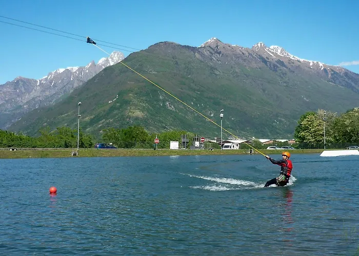 Lägenhet Rose Gialla Pastella Terrassen Og Colico